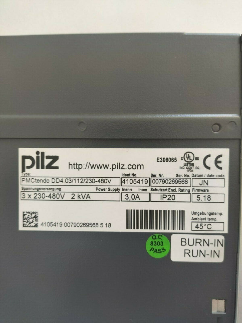 PILZ DD4.03/112/230-480V