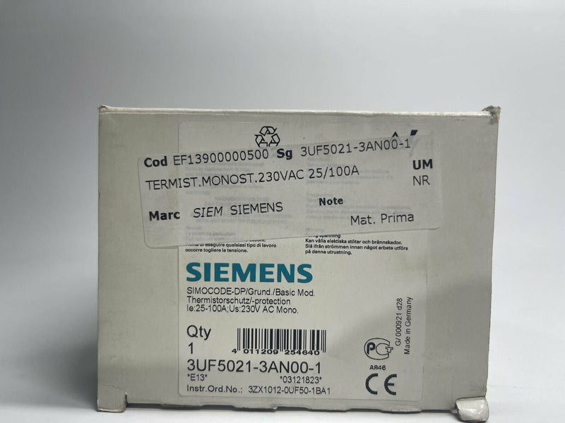 SIEMENS 3uf5021-3an00-1