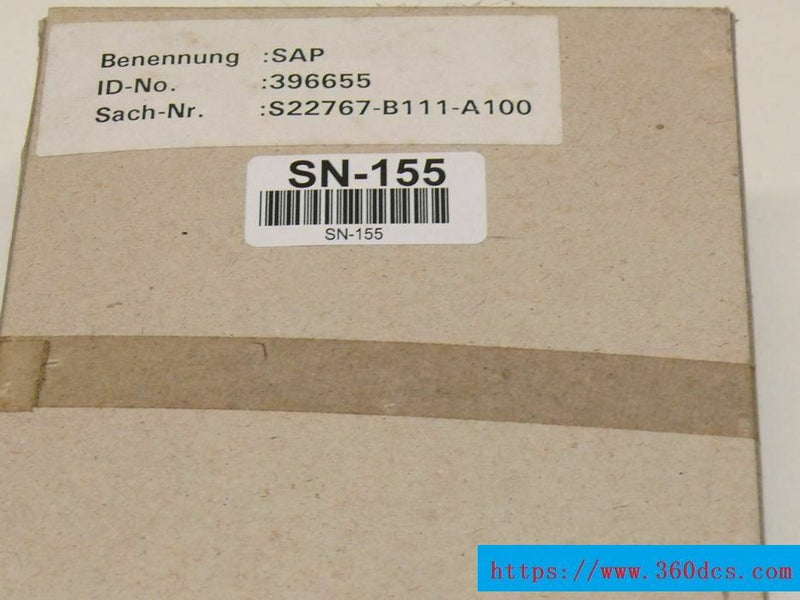 SIEMENS S22767-B111-A100 NEW