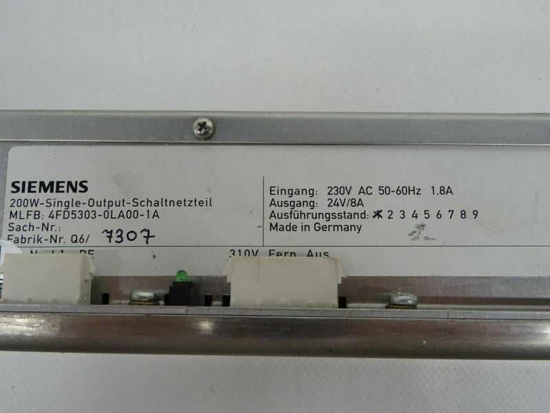 SIEMENS 4FD5303-0LA00-1A