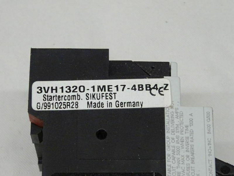 SIEMENS 3VH1320-1ME17-4BB4-Z