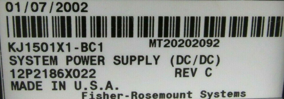 Emerson KJ1501X1-BC1 NEW