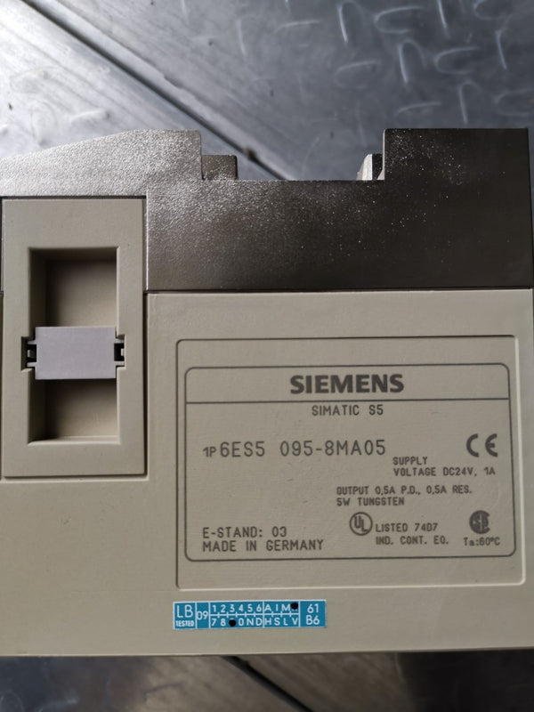 SIEMENS	6ES5 095-8MA05