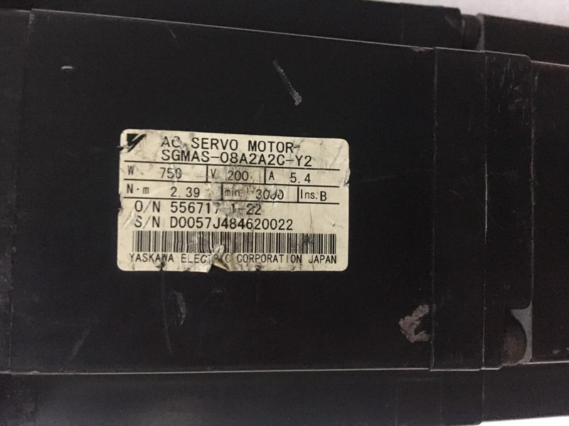 YASKAWA SGMAS-08A2A2C-Y2(used)