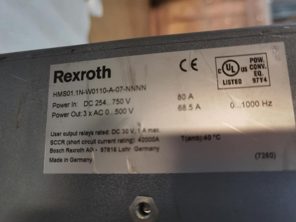 Rexroth HMS01.1N-W0110-A-07-NNNN