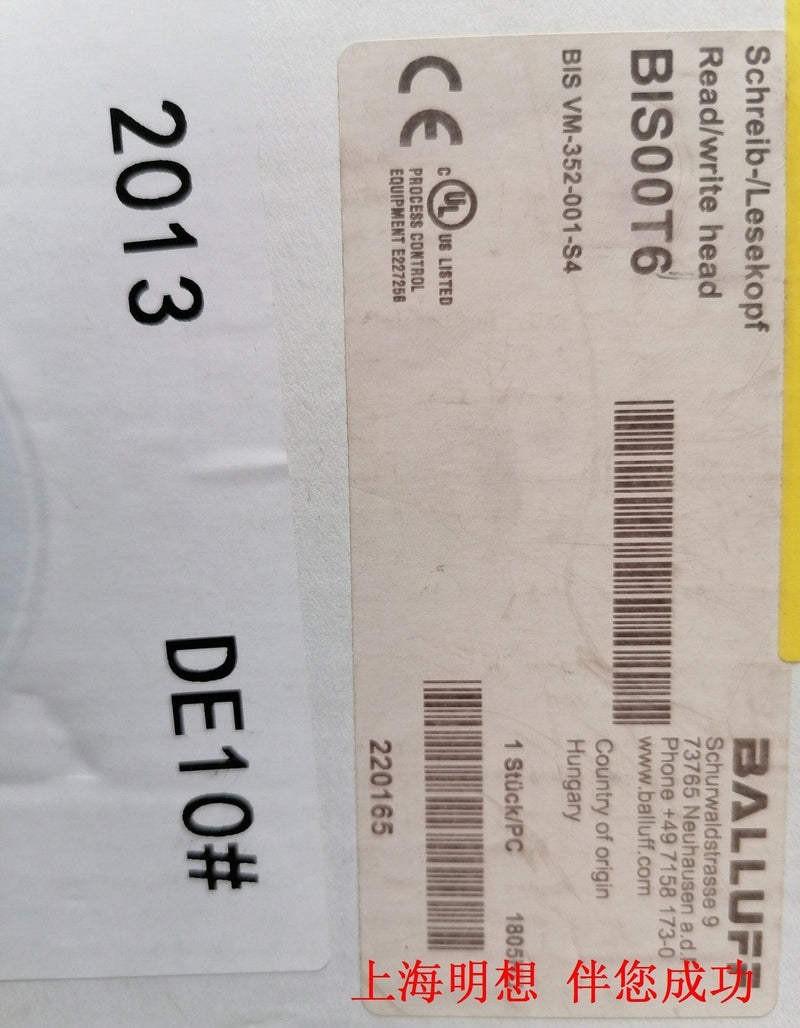 BALLUFF BIS00T6 BIS  VM-352-001-S4 new BIS00T6 BIS  VM352001S4