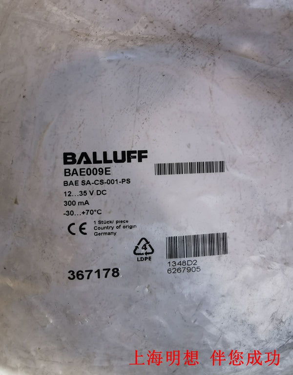 BALLUFF BAE009E BAE SA-CS-001-PS BAE009E BAE SACS001PS USED