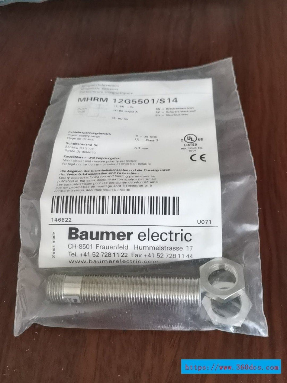 1PC FOR BAUMER  12G5501/S14  new