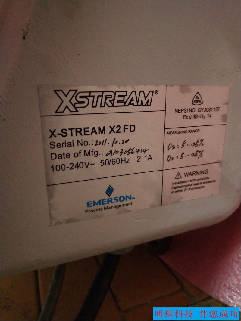 Rosemount x-stream x2fd xstream x2fd new