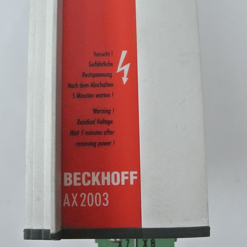 Beckhoff AX2003 Driver