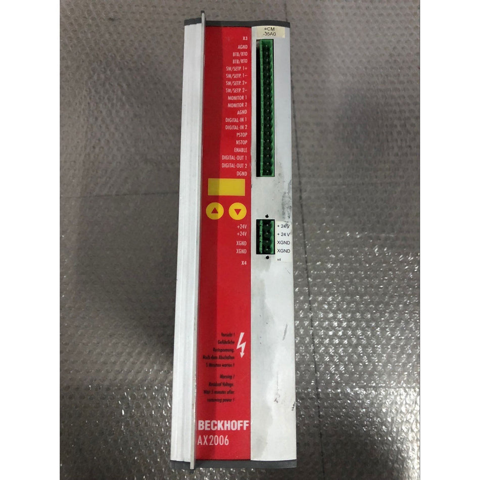 Servodrive Beckhoff AX2010-AS S61001-520