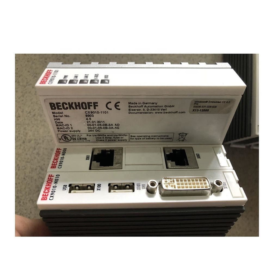 Módulo PLC BECKHOFF CX9010-1101 CX9010-N010 CX9010-N000