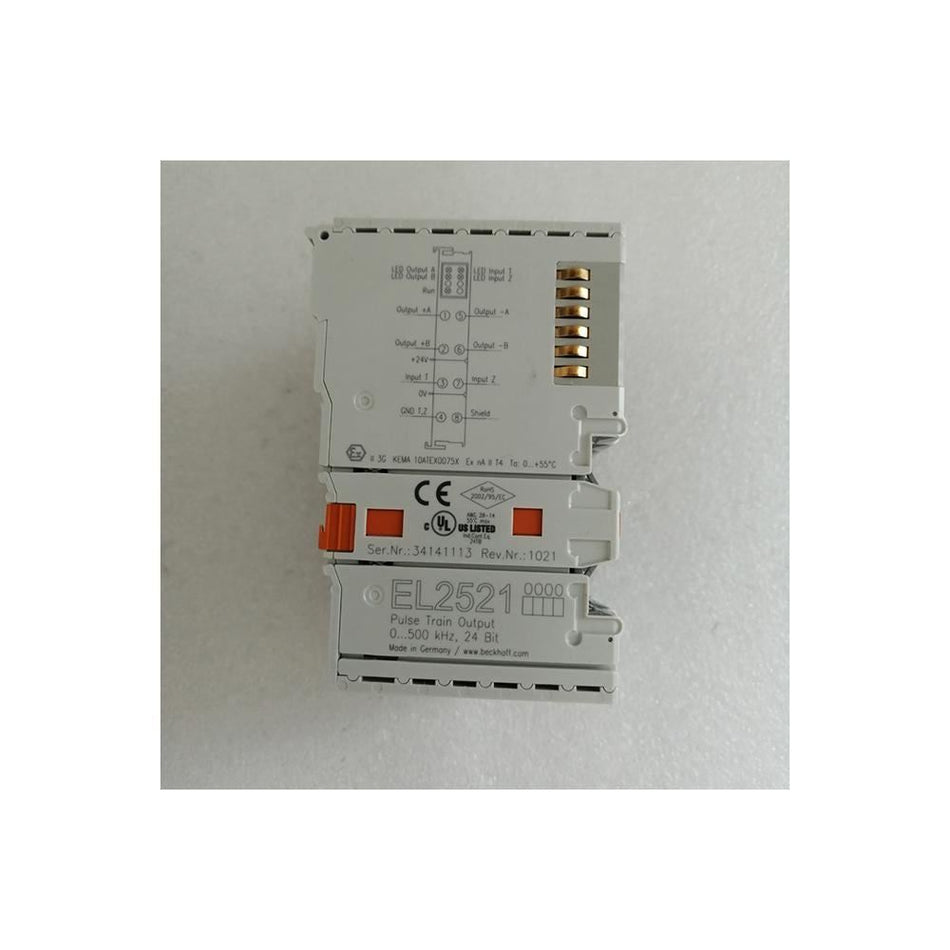 Beckhoff 脉冲串输出 EL2521