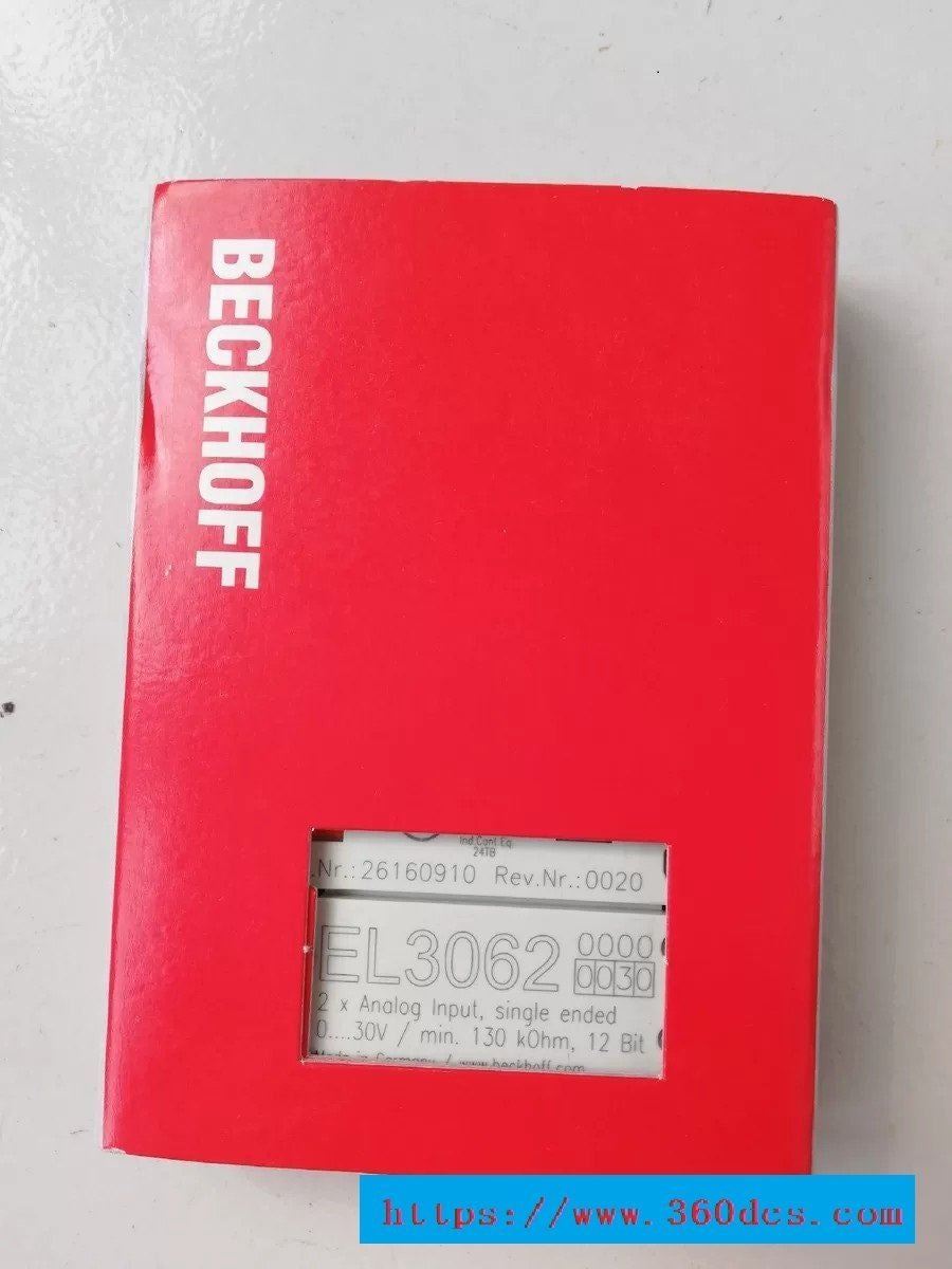 BECKHOFF el3062 novo
