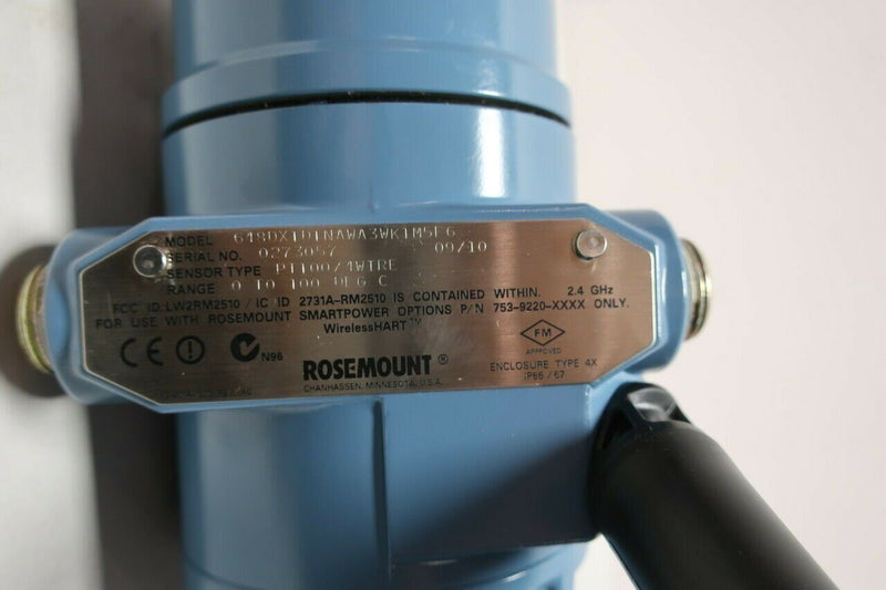 rosemount 648DX1D1NAWA3WK1M5F6 used