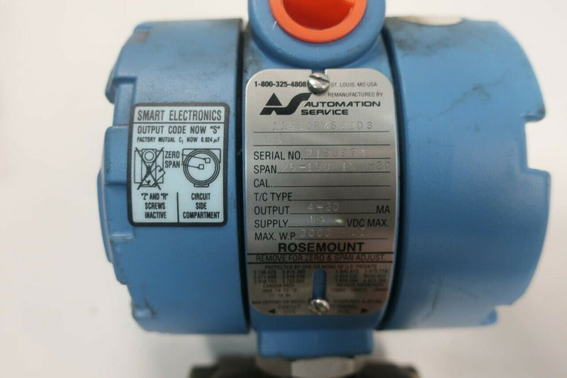 rosemount 1151DP4S22D3 new