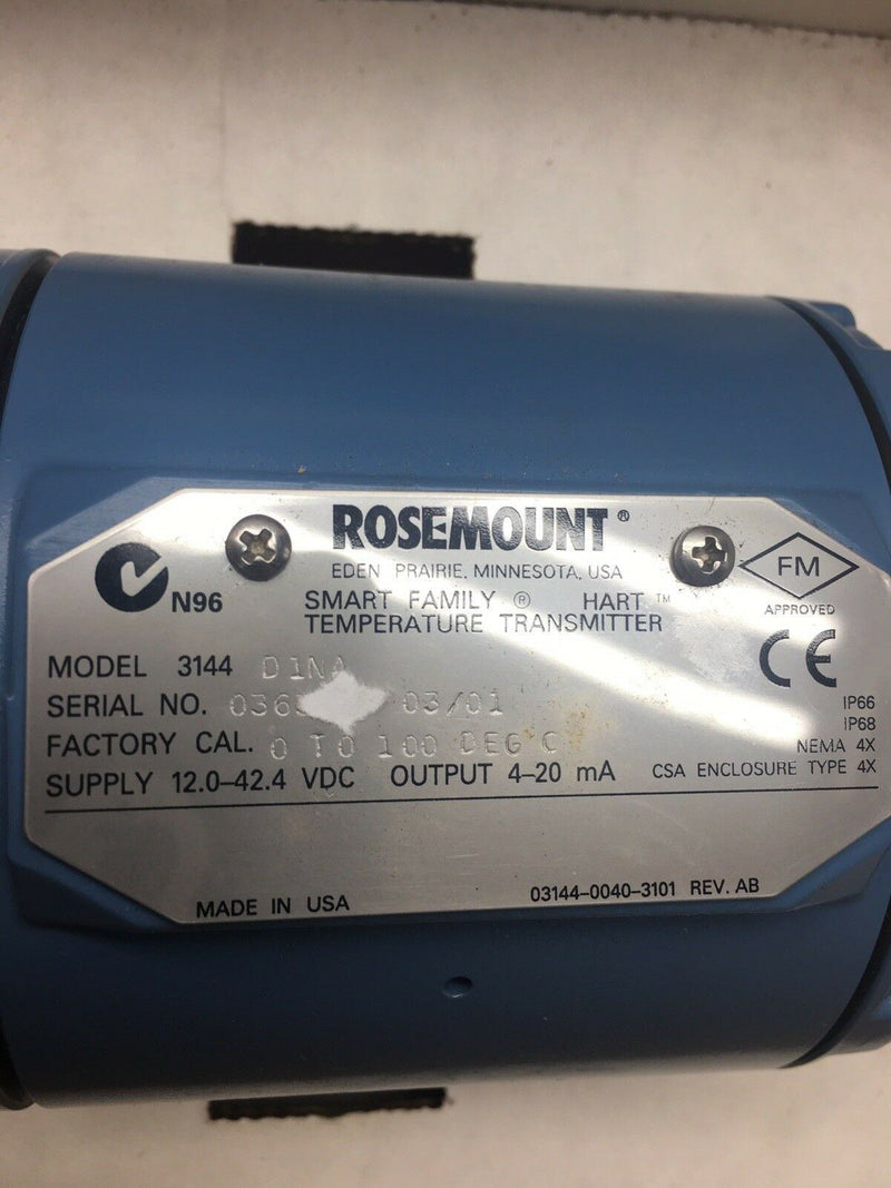 ROSEMOUNT 3144D1NA 3144 D1NA NEW