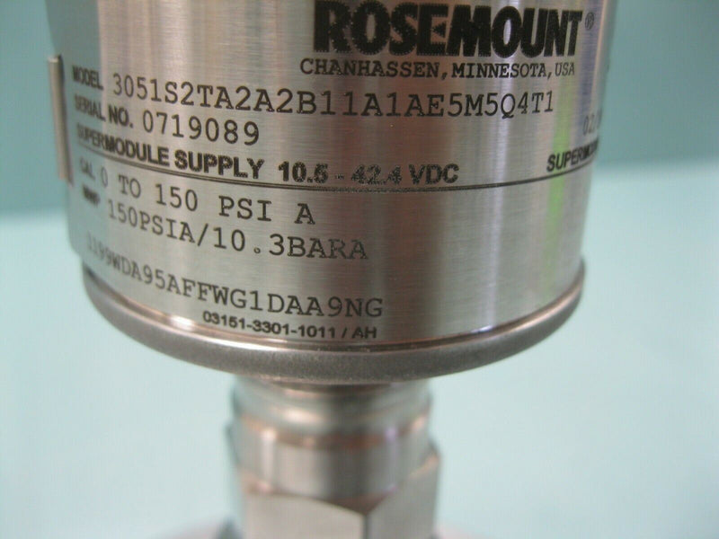 rosemount 3051 S2 TA 2A 2B11A1AE5M5Q4T1 new