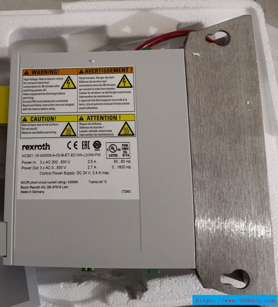 Rexroth HCS01. 1E-W0008-A-03-B-ET-EC-NN-L3-NN-FW new HCS01. 1EW0008A03BETECNNL3N