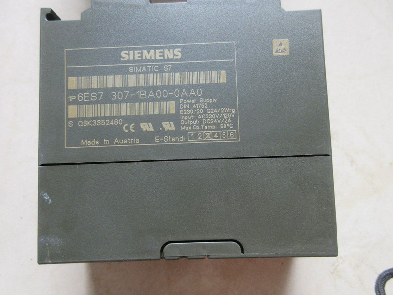 SIEMENS 6ES7 307-1BA00-0AA0