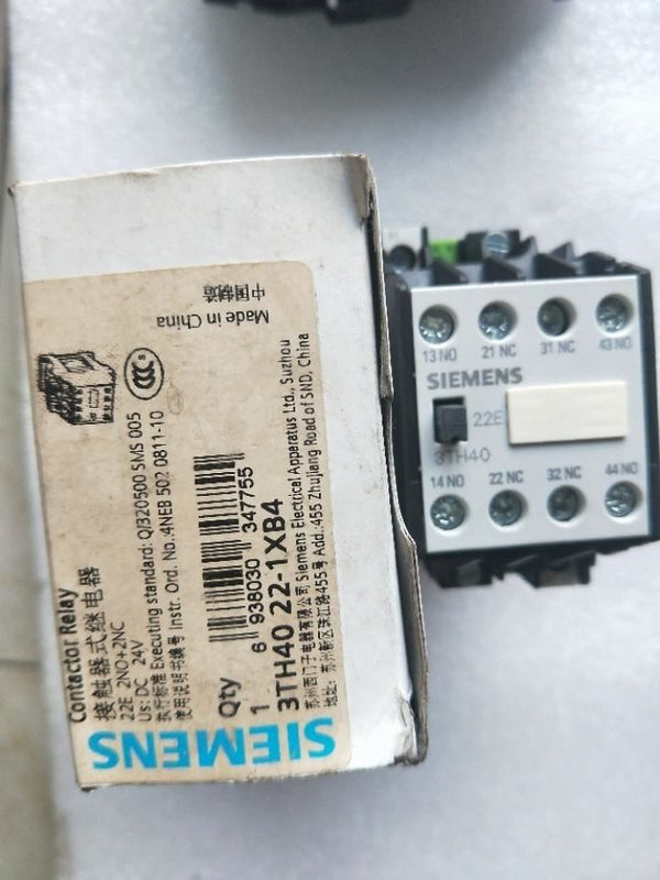 SIEMENS NEW 3TH4031-1XB4 3TH40 40-0X DC24V