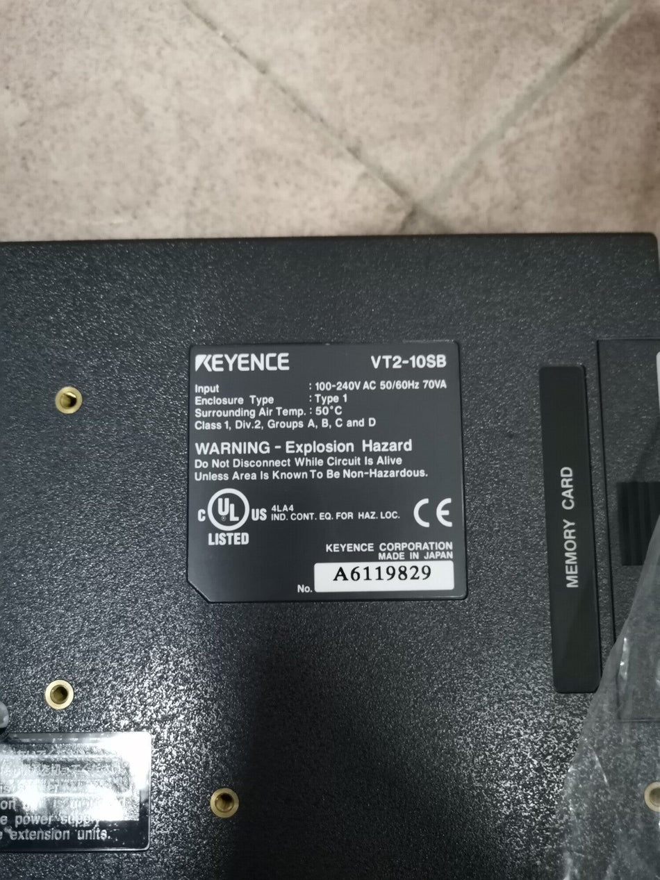 Keyence VT2-10SB（new）
