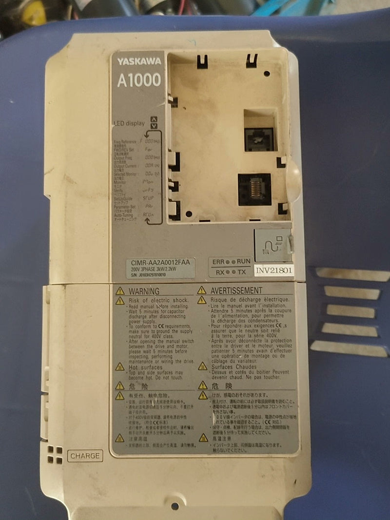 1PC NEW IN BOX Yaskawa Inverter CIMR-AA2A0012FAA one year warranty