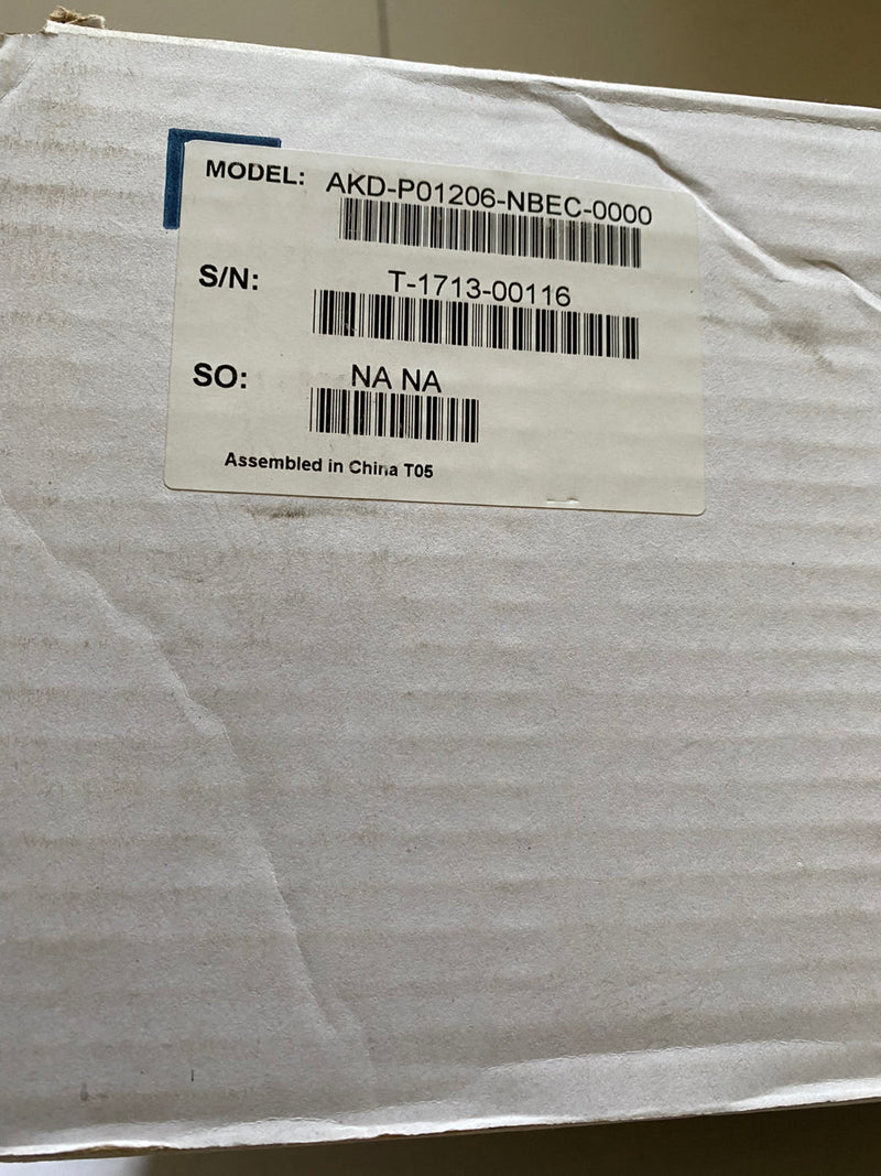 New Kollmorgen AKD-P01206-NBEC-0000 AKD Servo Drive fast shipping with warranty