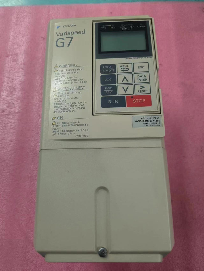 1PC Yaskawa CIMR-G7A42P2 Inverter CIMRG7A42P2 New In Box 1 Year Warranty