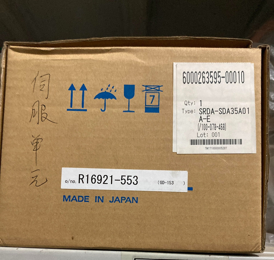 PARA servo amplificador Yaskawa SRDA-SDA35A01A-E Novo 1 unidade 3 meses de garantia