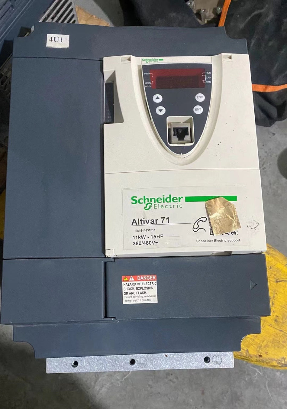 1PC used Schneider inverter ATV71HD11N4Z  A08