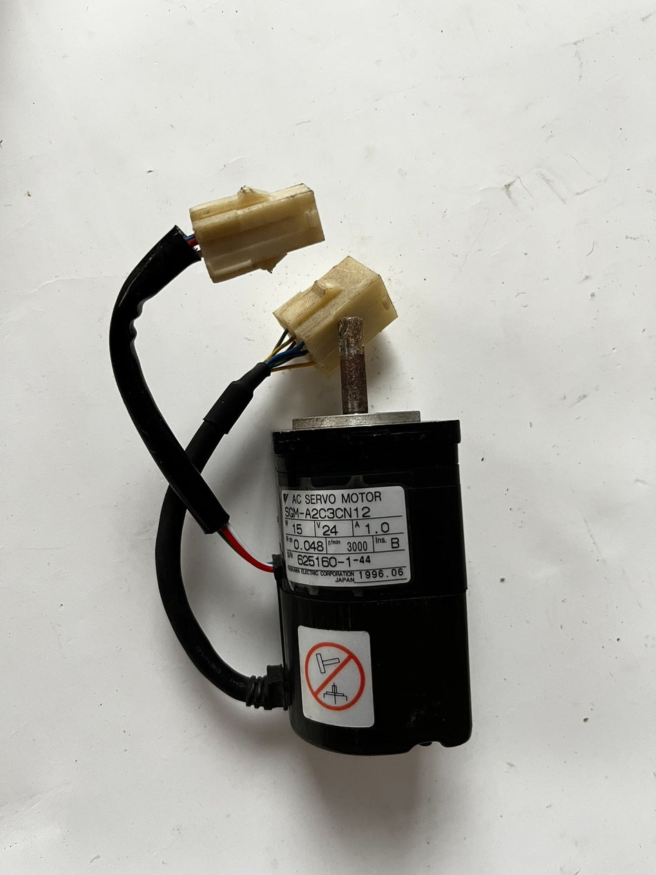 UM servo motor Yaskawa SGM-A2C3CN12 NOVO