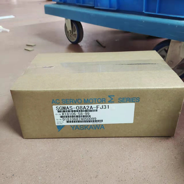 1* YASKAWA SGMAS-08A2A-FJ31 AC SERVO MOTOR SGMAS08A2AFJ31 New   A06