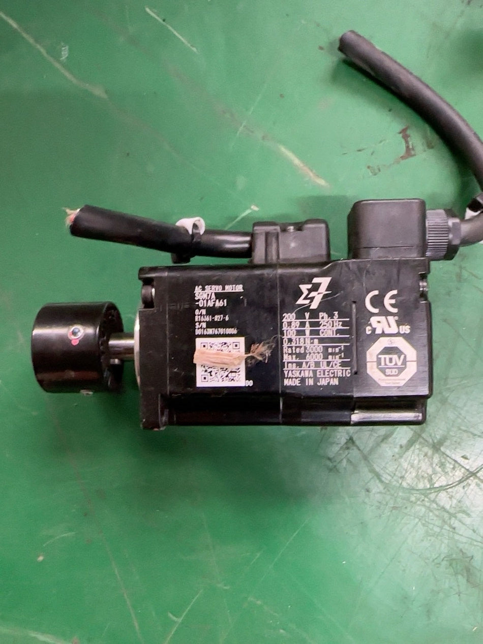 1 台全新 SGM7A-01AFA61 安川伺服电机