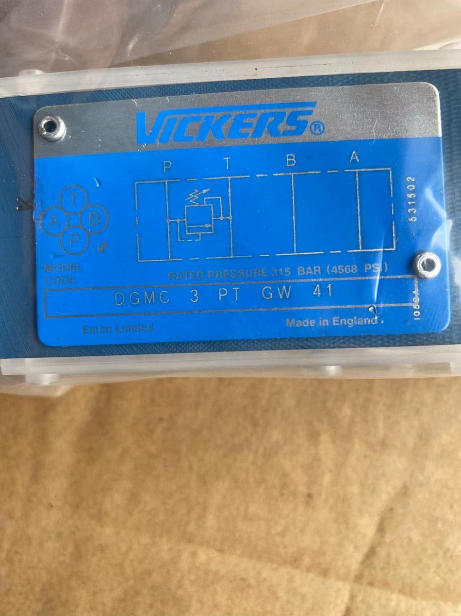 1 件适用于 VICKERS DGMC-3-PT-GW-41 全新
