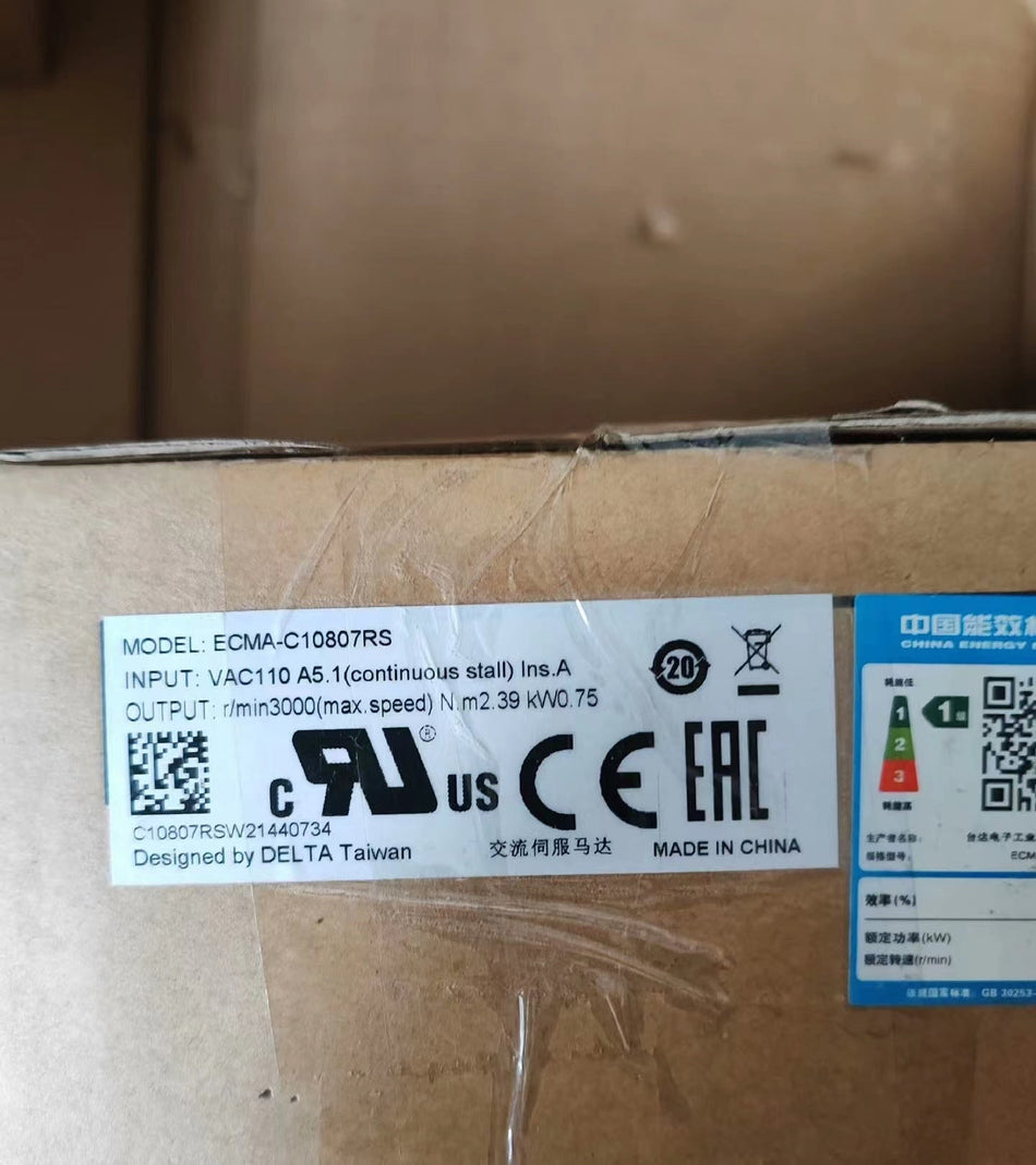 1 PC PARA Delta ECMA-C10807RS Novo mx1