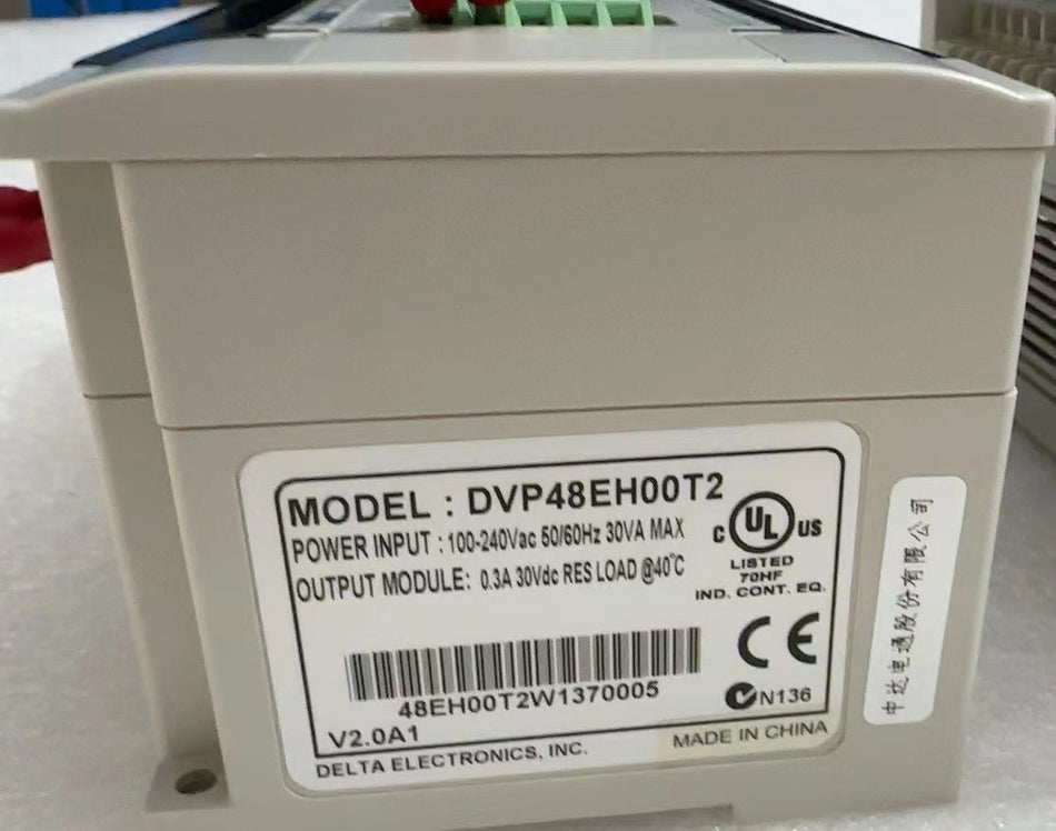1pc for  Delta  DVP48EH00T2 Used