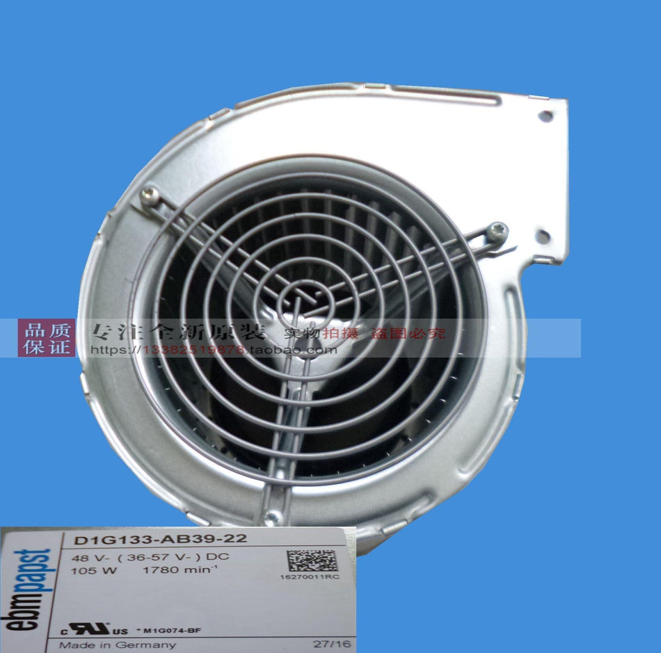 1 件适用于 D1G133-AB39-22 DC48V 105W Vacon 风扇，发货快