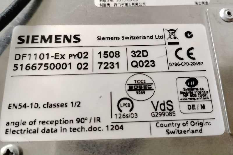 1PCS NEW Siemens DF1101-EX FLAME DETECTOR