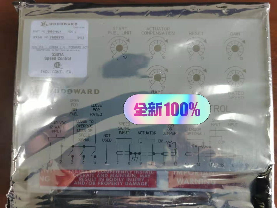 1PC FOR WOODWARD 9907-014 2301A NEW mx4