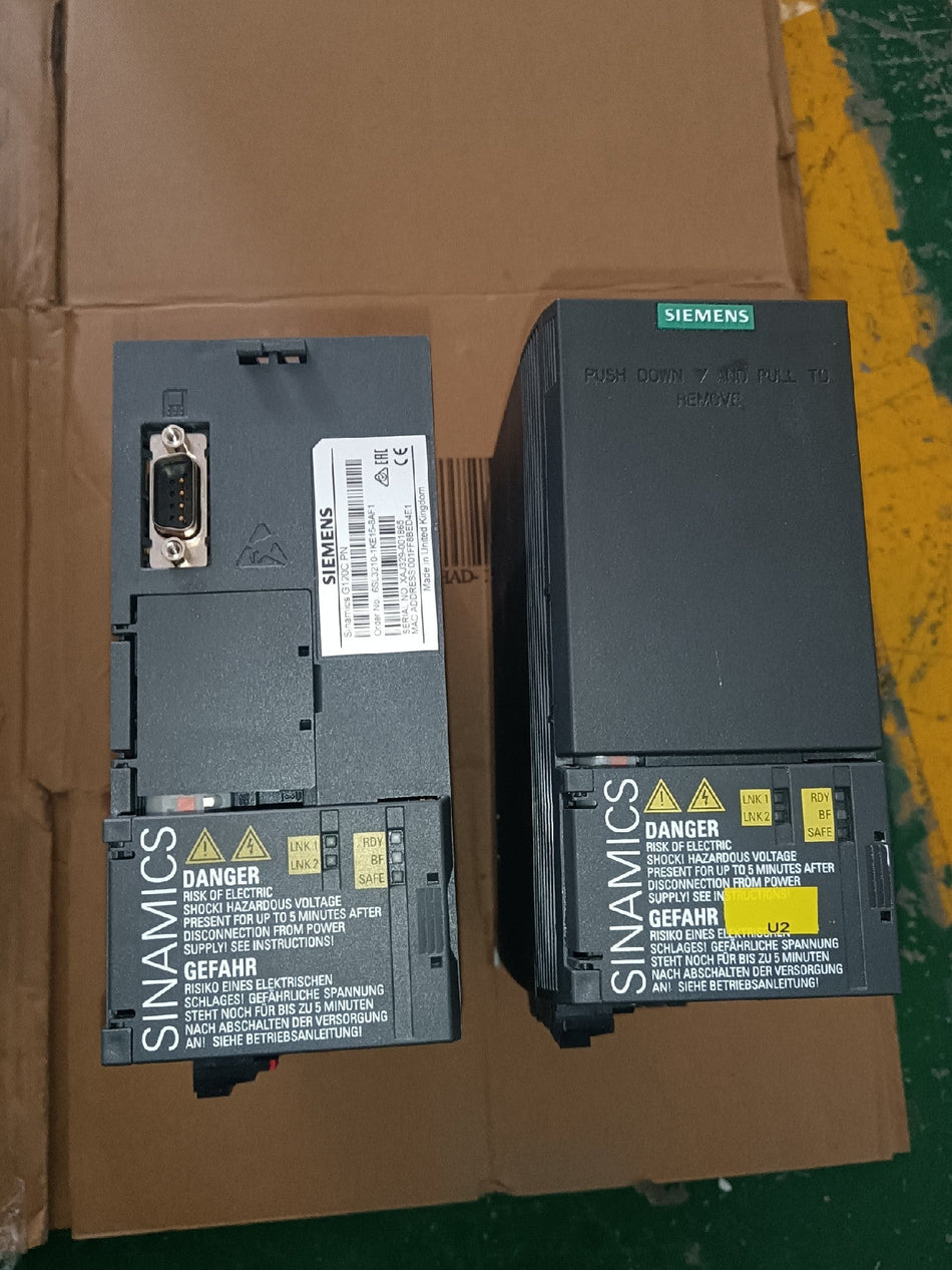 1 PC Siemens 6SL3 210-1KE15-8AF1 6SL3210-1KE15-8AF1 Novo em caixa Envio rápido
