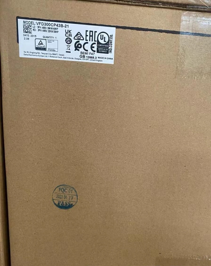1 件适用于 Delta VFD300CP43B-21 全新 mx4