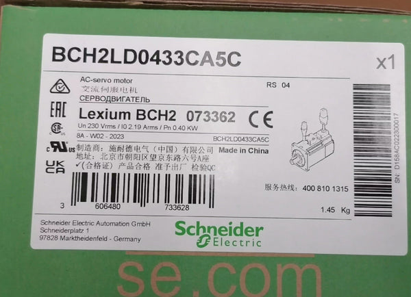 NEW BCH2LD0433CA5C Schneider servo motor 90 days warranty