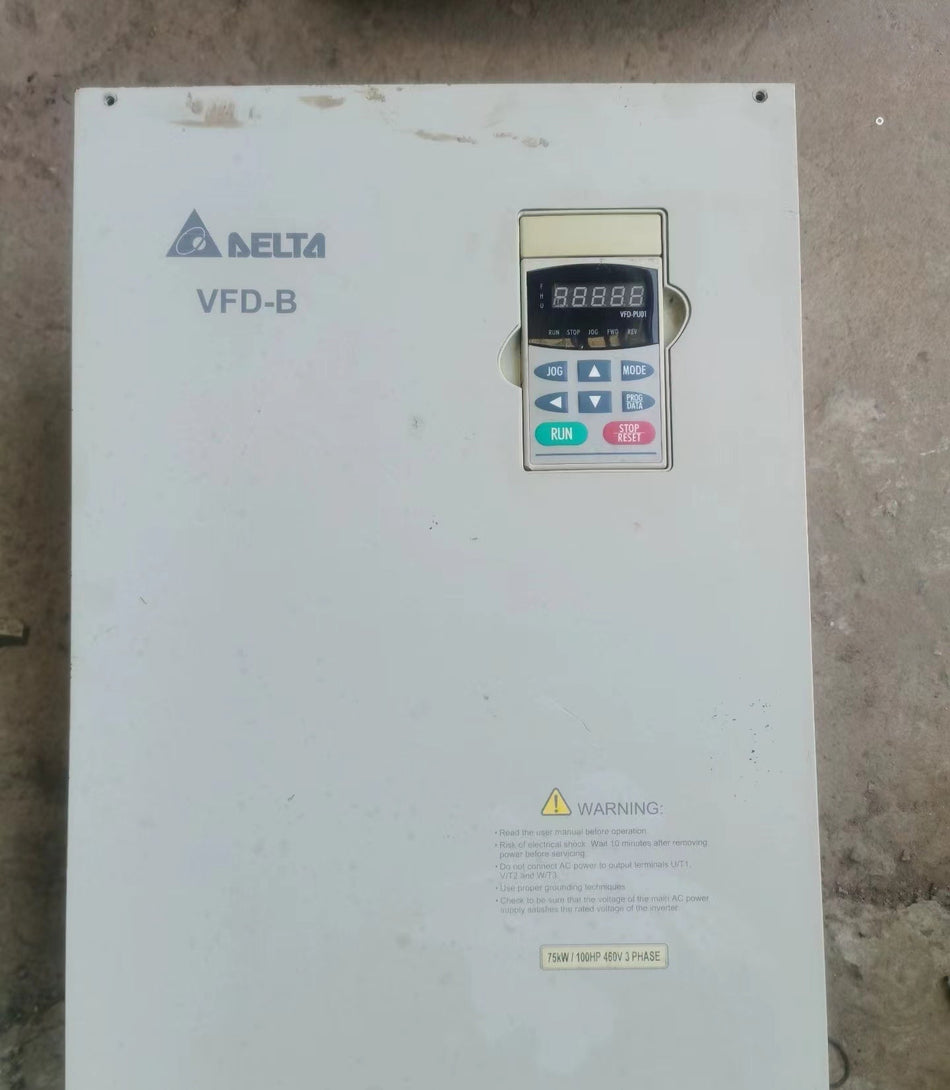 1 PC para Delta VFD750B43C USADO A08