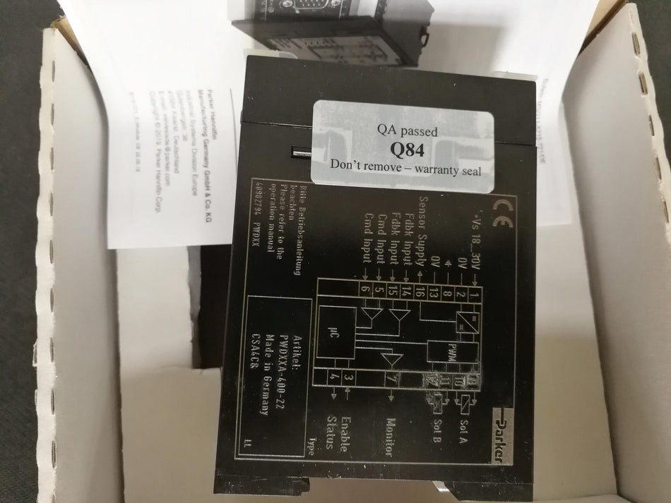 1PC 适用于派克 PWDXXA-400 全新 PWDXXA400 A06