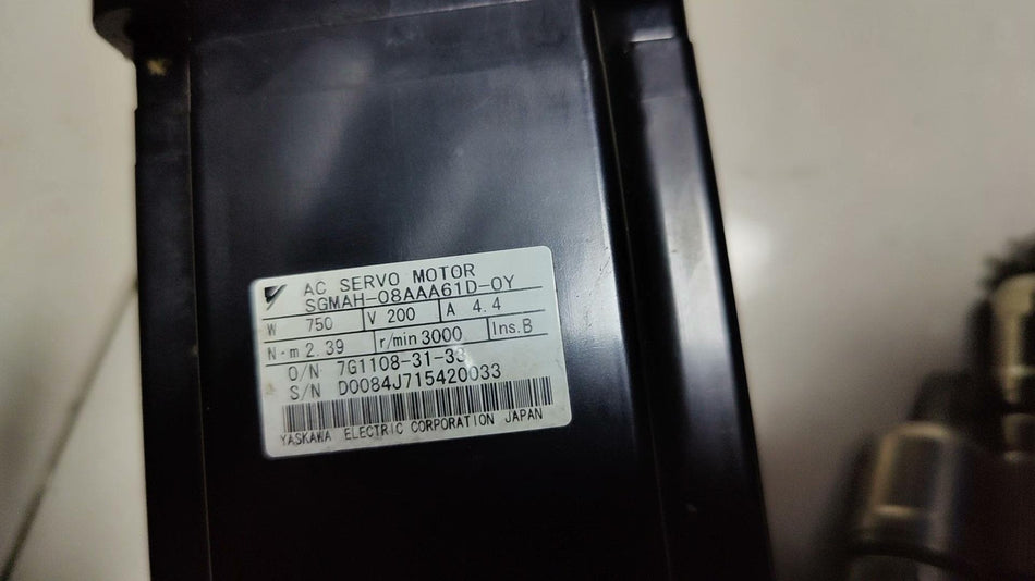1PC for Yaskawa SGMAH-08AAA61D-OY used SGMAH08AAA61DOY A06
