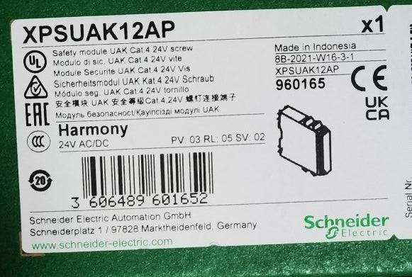 NEW Schneider Electric XPSUAK12AP