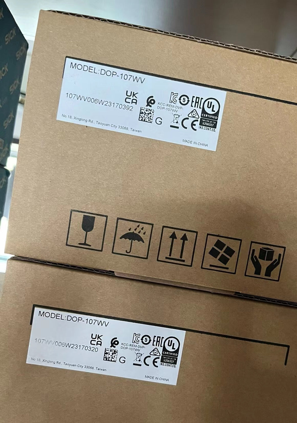 1PC para Delta DOP-107WV Novo DOP107WV