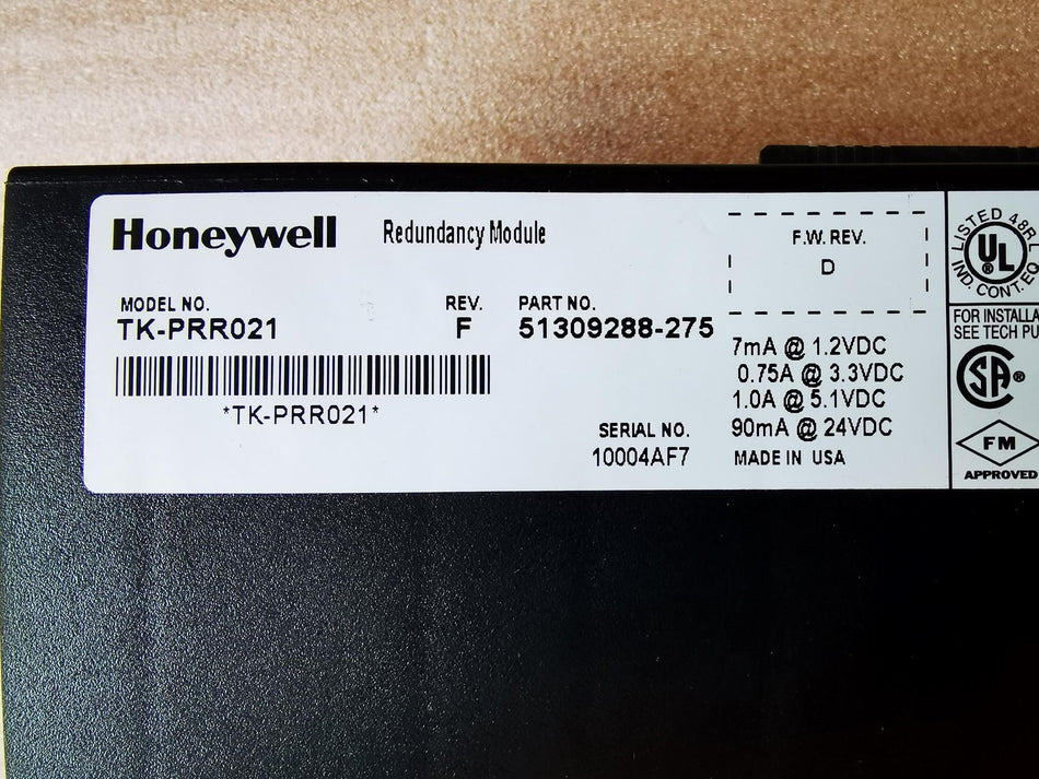 1 peça para HONEYWELL TK-PRR021/F A-1-4-005 TKPRR021/F