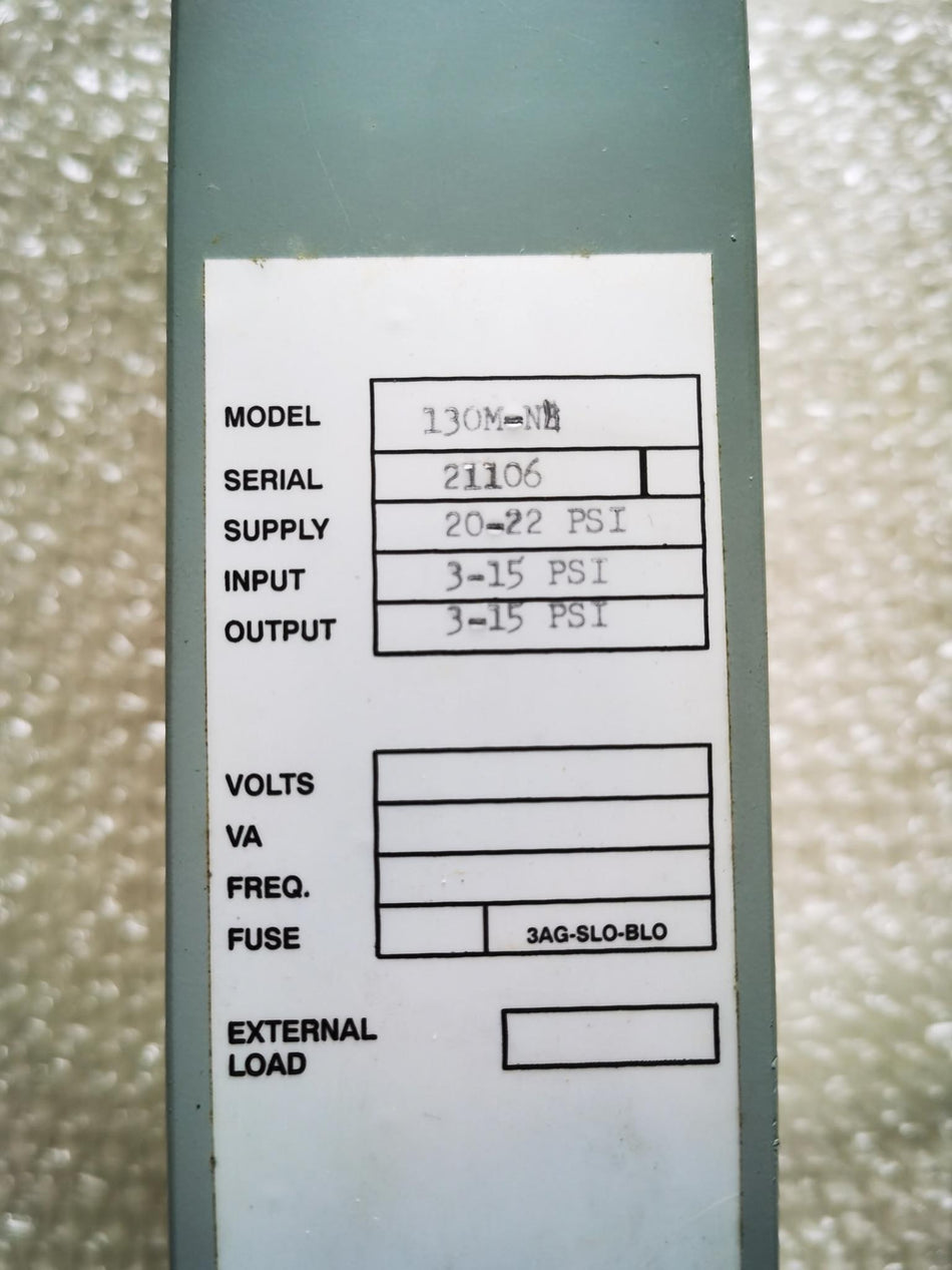 1 件适用于 FOXBORO 130M-NB A-4-4-010 130MNB